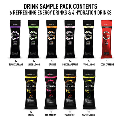 TORQ 10 Energy & Hydration Drink Sample Pack